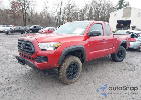 2020 Toyota Tacoma Sr V6 z USA, uszkodzony, nr VIN 3TYSZ5AN4LT001356
